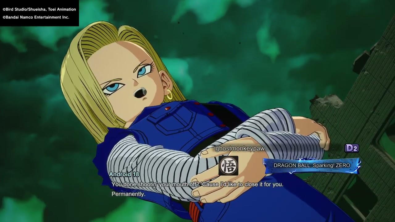 Android 18 Vs Perfect Cell- DBZ sparking zero (Ranked singles)
