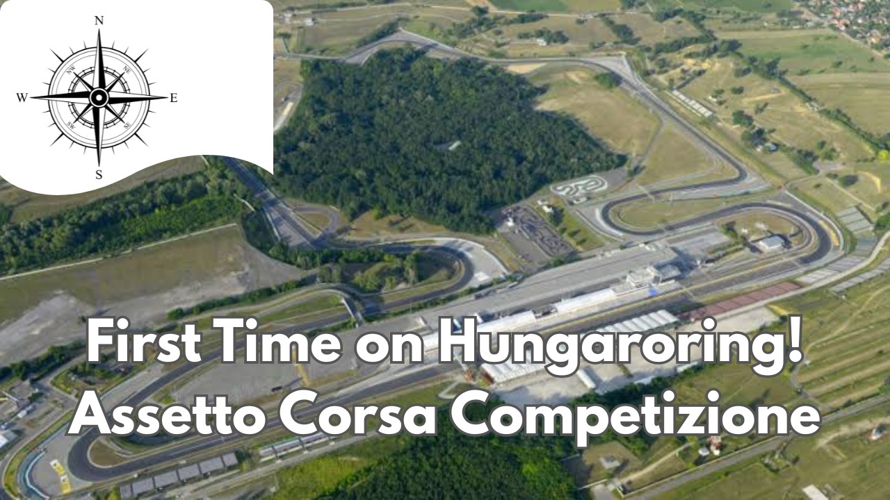 Learning Hungaroring is TOUGH! 🏁 FP1 with Team #14 Porsche | ACC Custom Championship