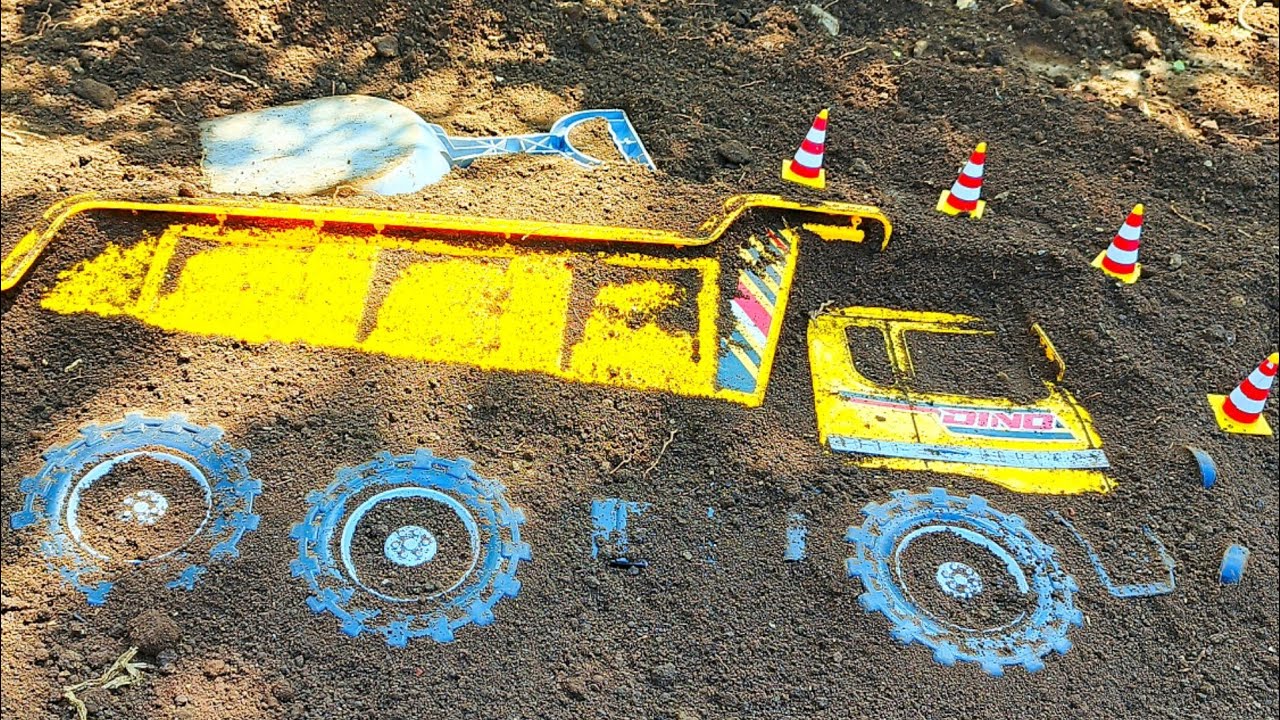 Mencari Mobil Kontruksi dan Menemukan Truk Pasir Jumbo yang Terkubur didalam Tanah - ep51