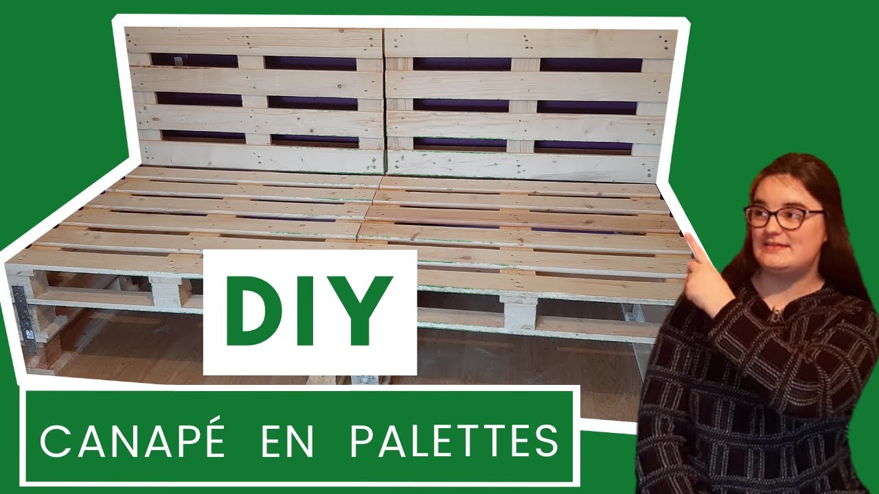 DIY: Canapé en palettes !