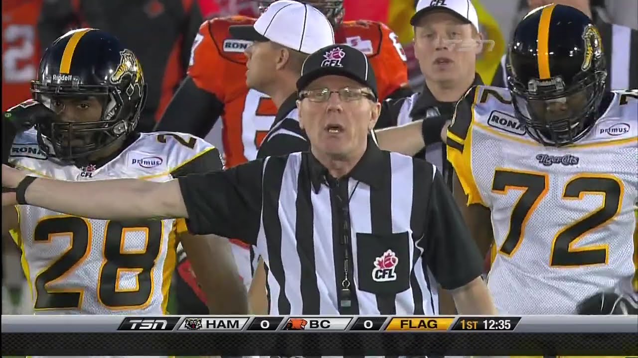 September 18, 2010 - CFL - Hamilton Tiger-Cats @ BC Lions