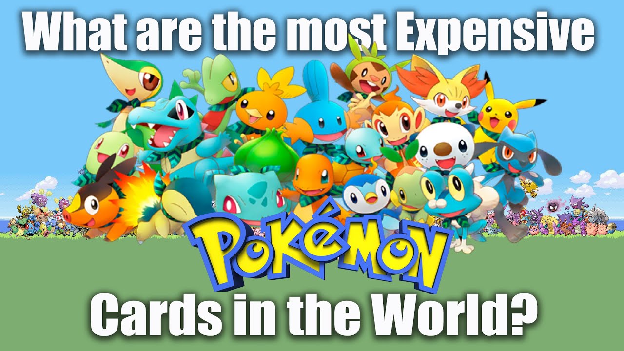 Most Expensive Pokemon Cards Of All Time