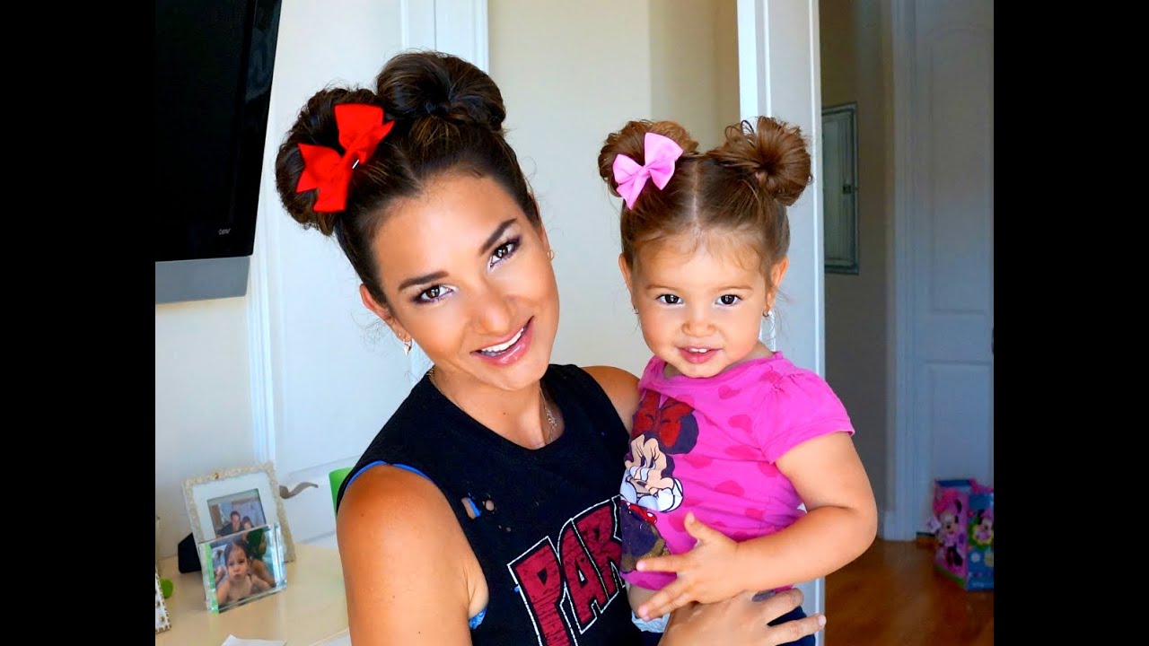 Minnie Mouse Hair-Do Easy Super Cute DIY