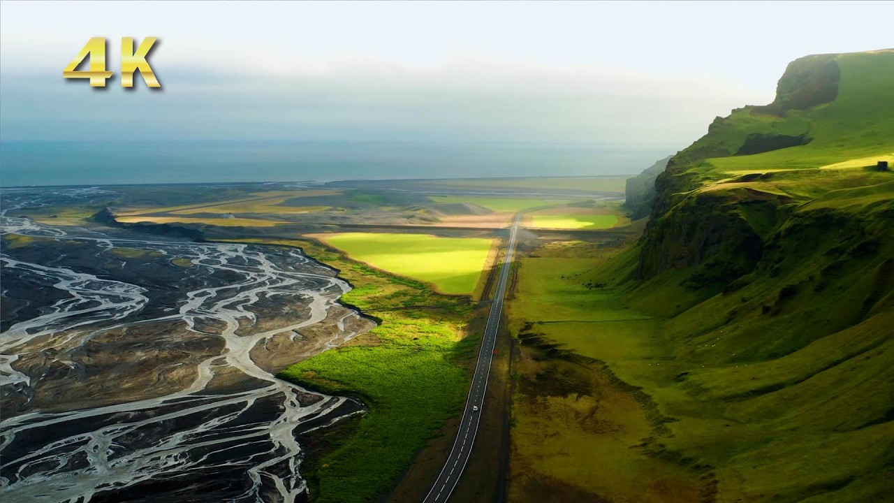 【４K】アイスランドの絶景と心を落ち着かせるリラックス音楽｜iceland