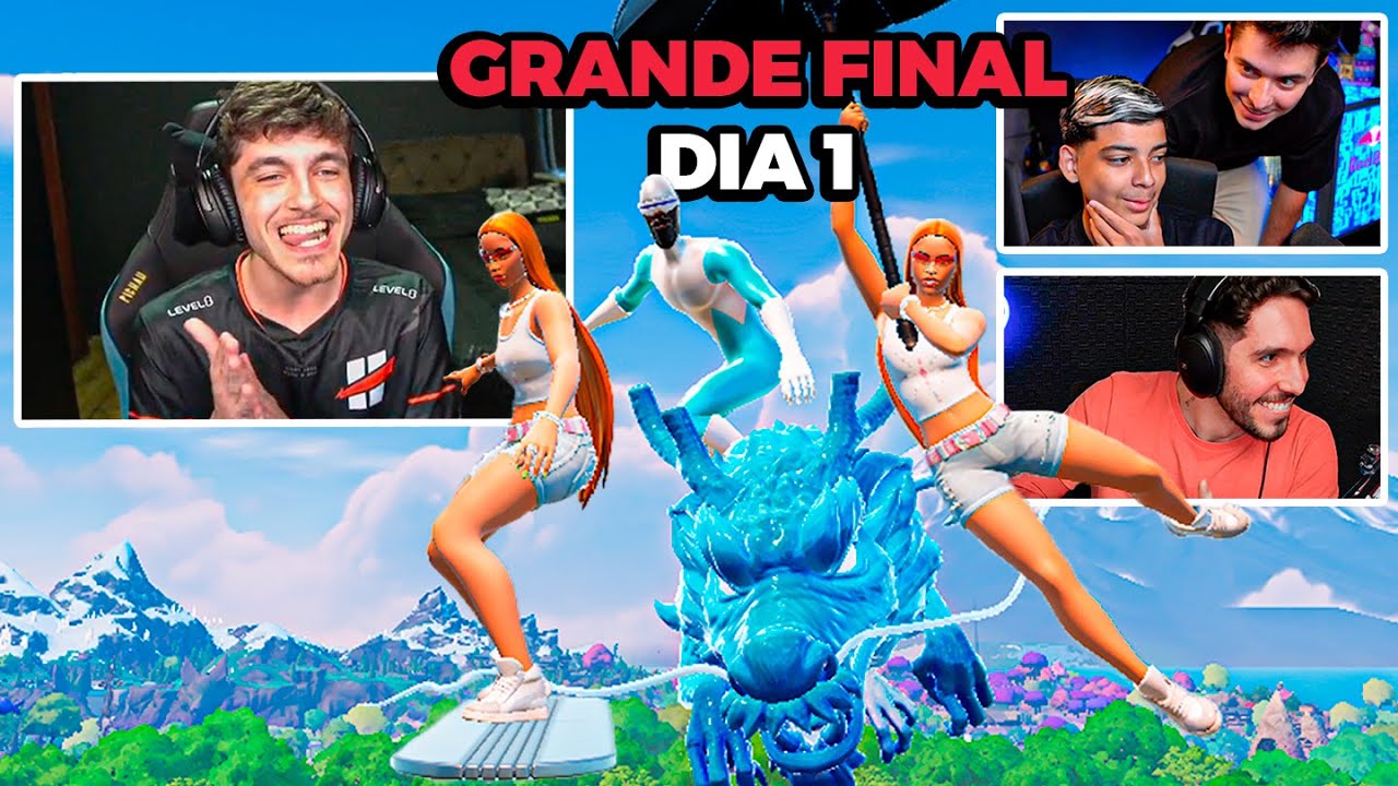 FNCS GRAND FINALS COM SUETAM, OLUI E JXNESS! 🏆 (Hist&oacute;rico)