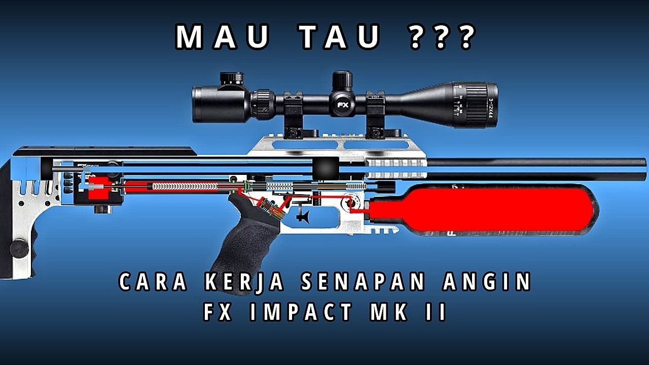 cara kerja senapan FX IMPACT MK II !!