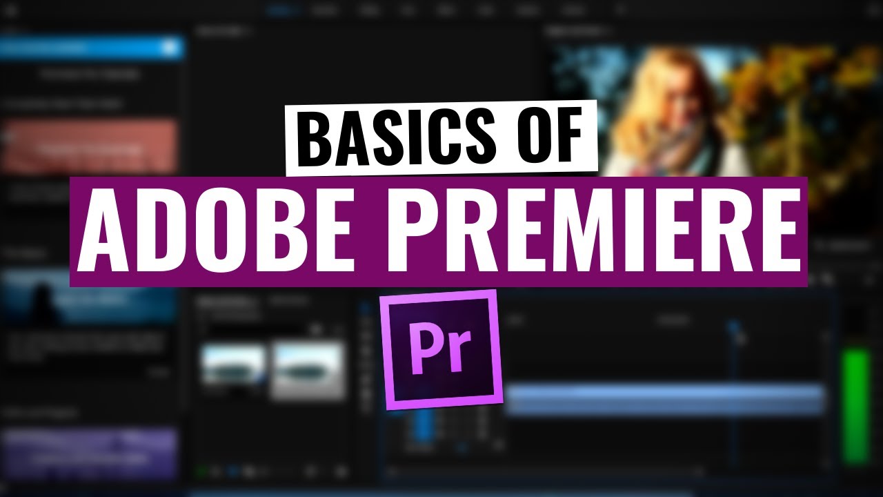 Adobe Premiere Pro for BEGGINNERS