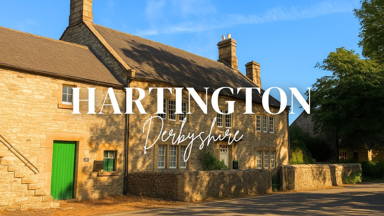 HARTINGTON | A Peaceful Stroll in the Heart of the Peak District | 4K Walking Tour