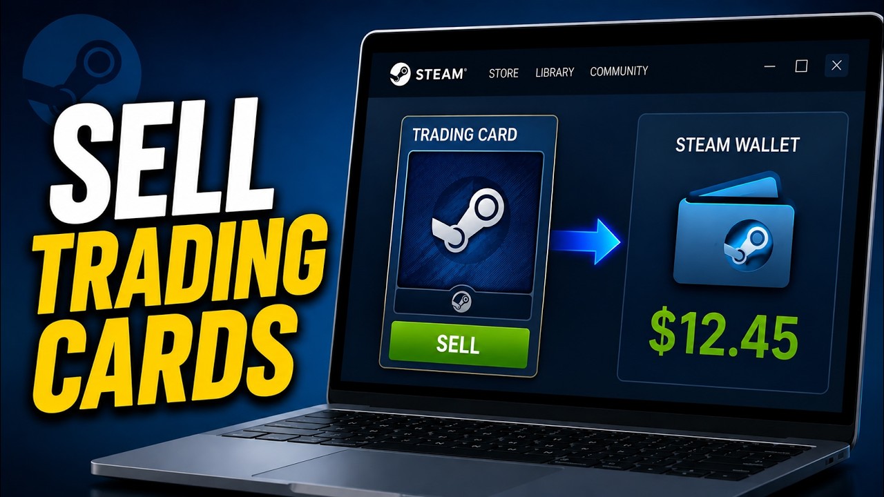 How To Sell Steam Trading Cards (The Correct Way)