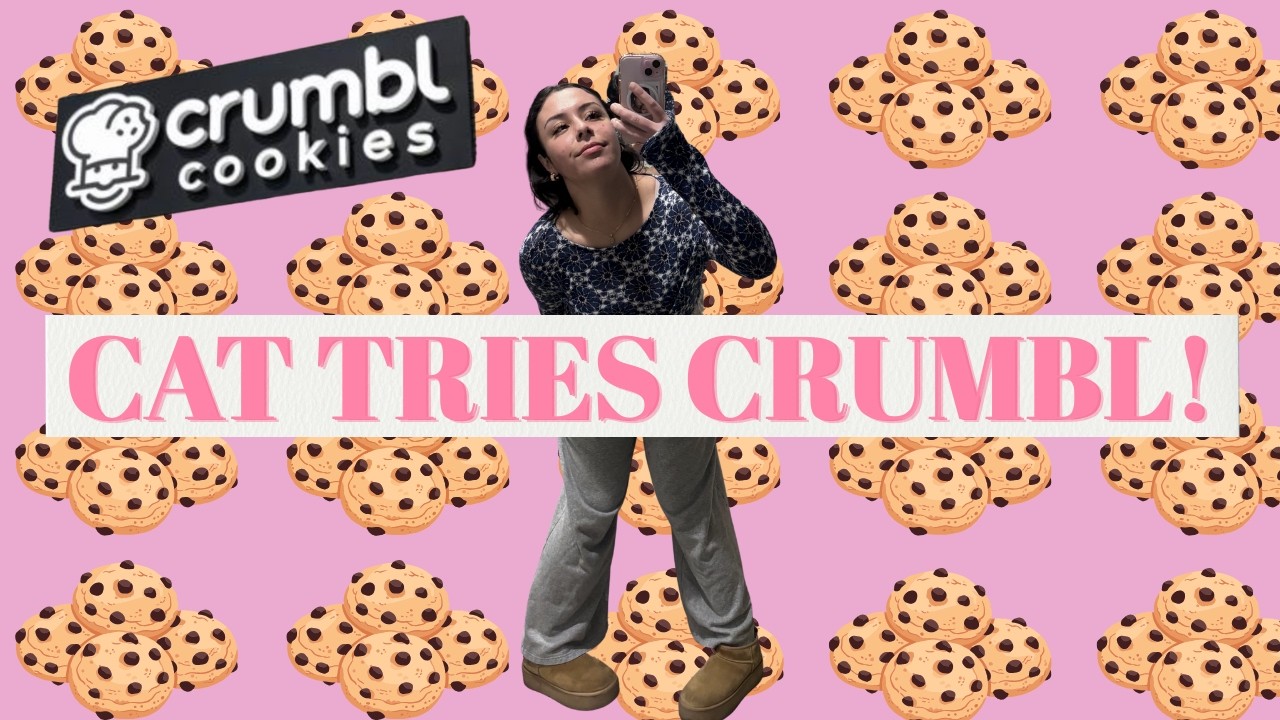 CAT TRIES CRUMBL COOKIES!