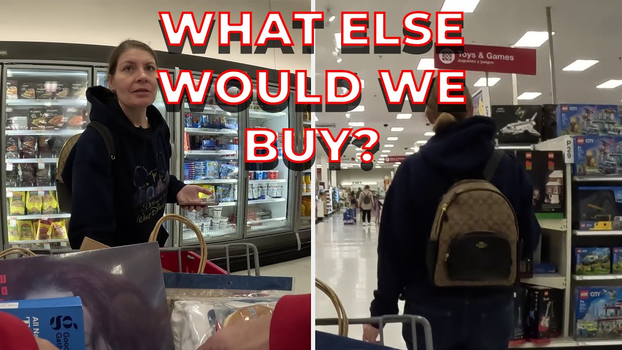 Shopping For Groceries At Target | Shopping Vlog