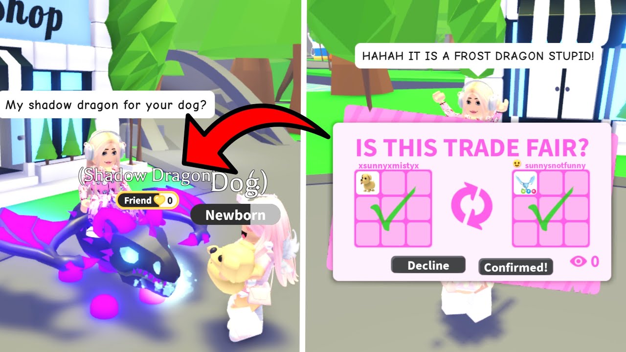 This Scammer Didn't Know Values So Ended Up Scamming Herself In Adopt Me! 😂