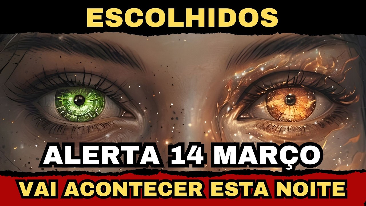 ESCOLHIDOS, ALERTA — 14 DE MARÇO ASSISTA ANTES DE DORMIR. DEUS TEM ALGO PARA FALAR COM VOCÊ