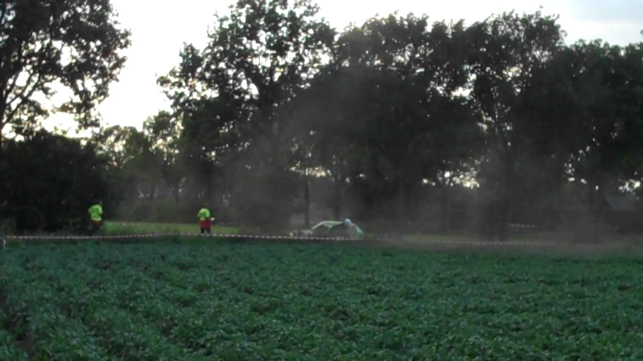 Crash v.d. Zanden-Geerts ELE Rally 2011 Asten