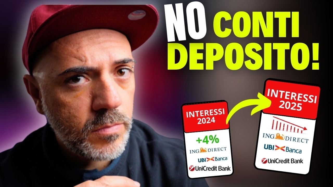 I 3 migliori conti deposito 2025 NON SONO conti deposito!