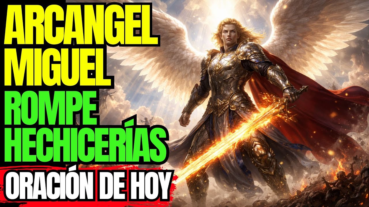 ARCÁNGEL MIGUEL: ROMPE HECHICERÍAS, LIMPIA TU CASA Y PROTEGE TU FAMILIA