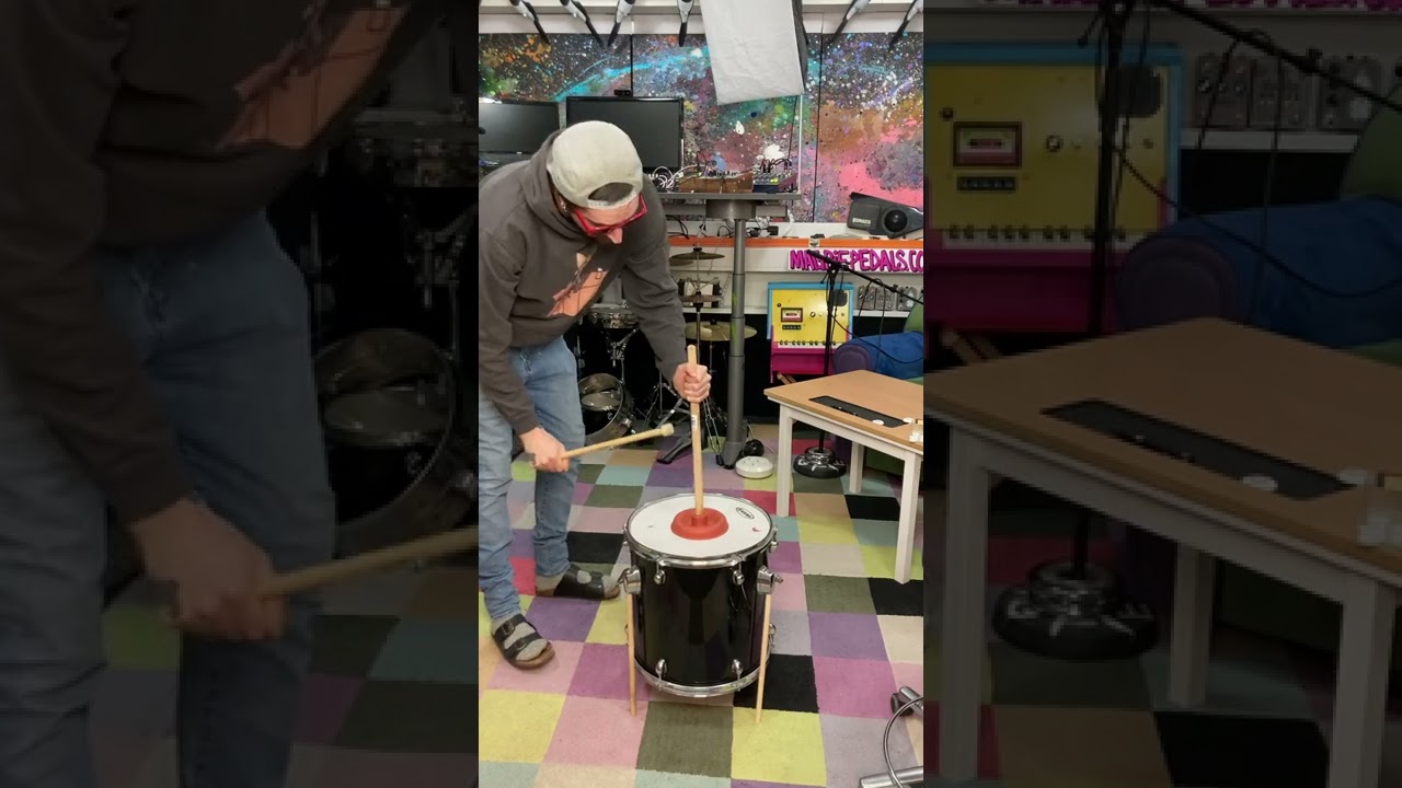 The Plunger Drum (For When Your Beats Get Stuck … 😂)