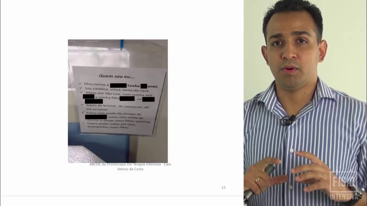 ABCDE da Fisioterapia Intensiva - Aumentando desfechos, reduzindo custos com Prof. Caio Veloso!
