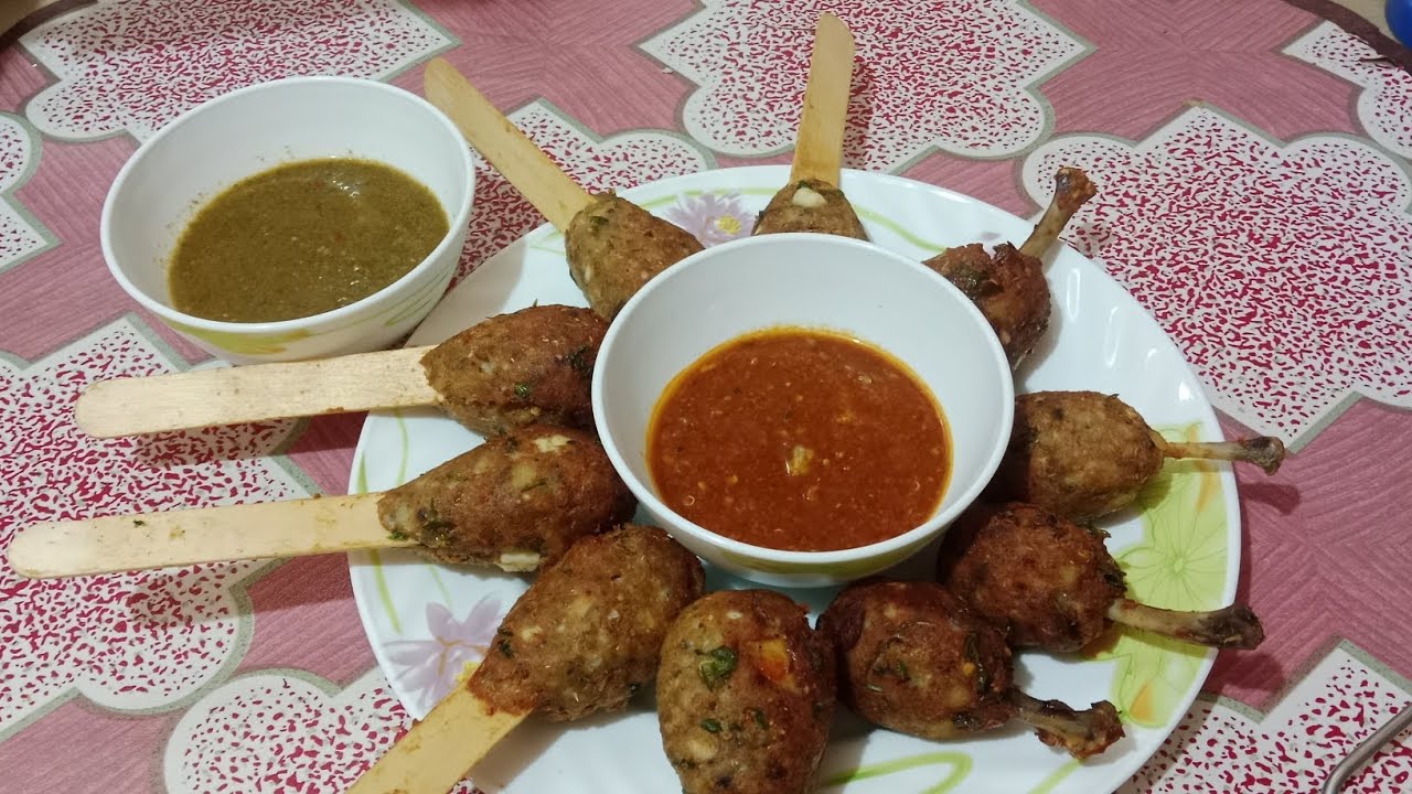Crispy & Juicy Chicken Leg Piece Fry | Chatpati Egg Potato Combo