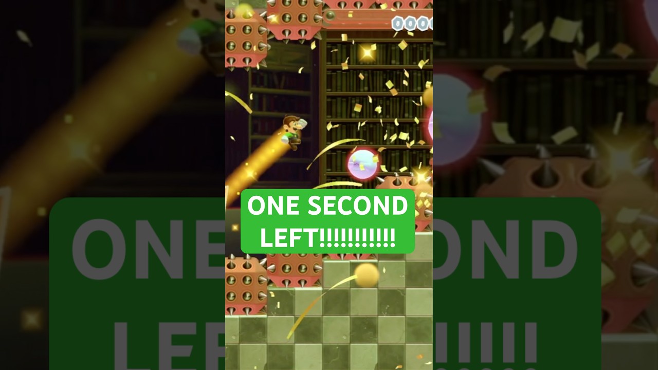 WITH ONE SECOND LEFT!! 