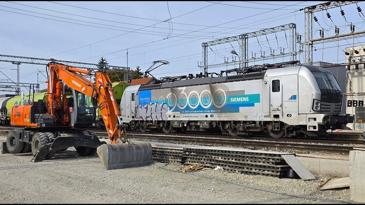 HŽ vlakovi u okolici Dugog Sela, Listopad 2025. Trains in Croatia, October 2025.