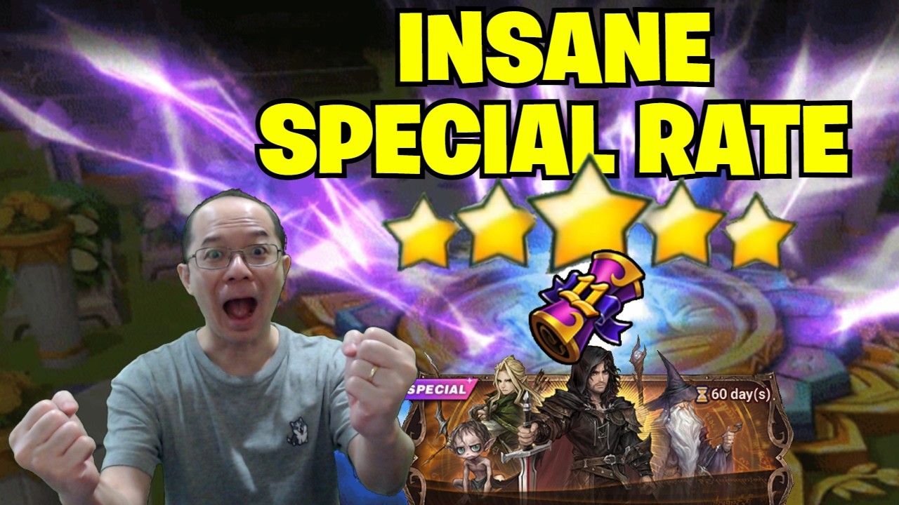 300+ 11th Anniv Special Scrolls Have Insane Rate, but ... (Summoners War x The LOTR)