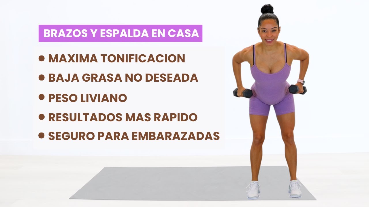 ADELGAZAR Brazos y Espalda rápidamente | Seguro para embarazadas - Espanol - English