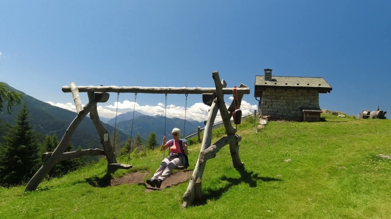 ALTA VIA dell'ADAMELLO - 4° giorno dal Rifugio S.Occhi all'Aviolo al Rifugio Malga Stain e park
