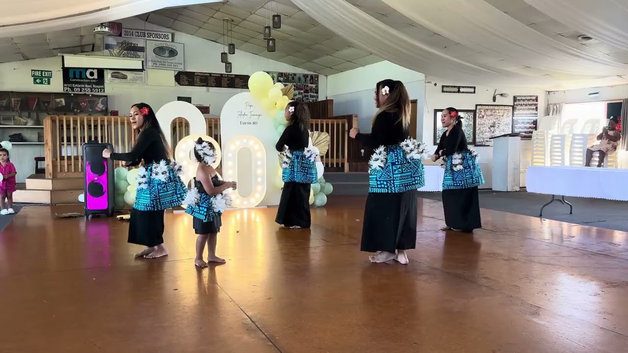 Celebrating Uncle Toleafoa 80th #Teine_Mako