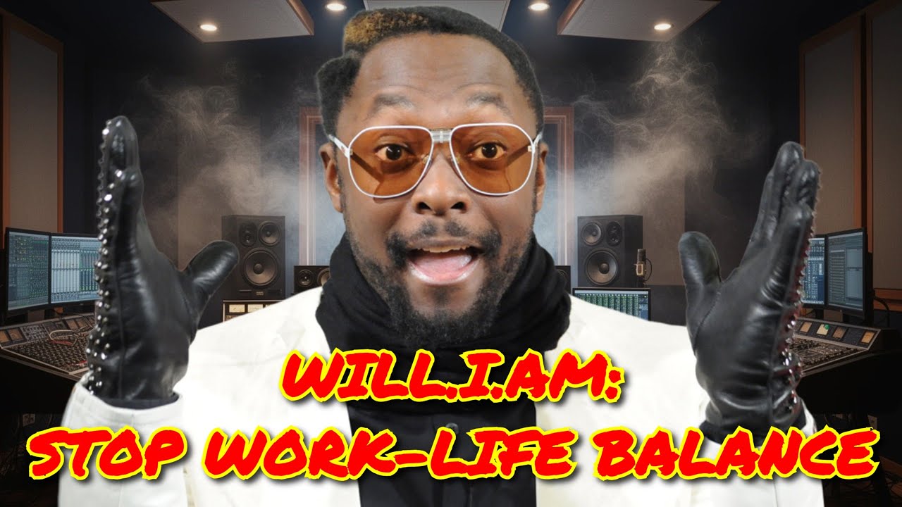 Will.i.am: «Баланс между работой и личной жизнью — это мечта для кого-то другого!»