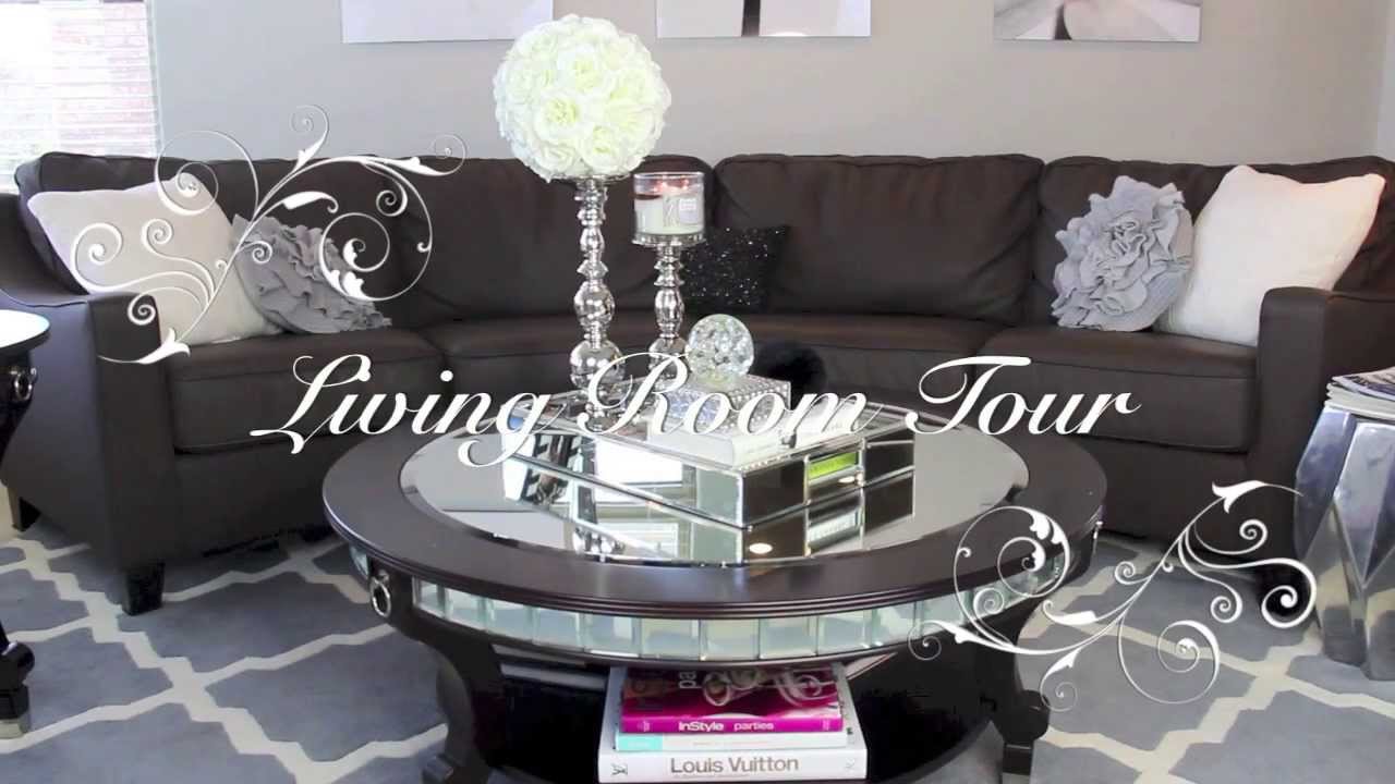 Living Room Tour - Part 1 - Winter & Fall  Home Decor - MissLizHeart