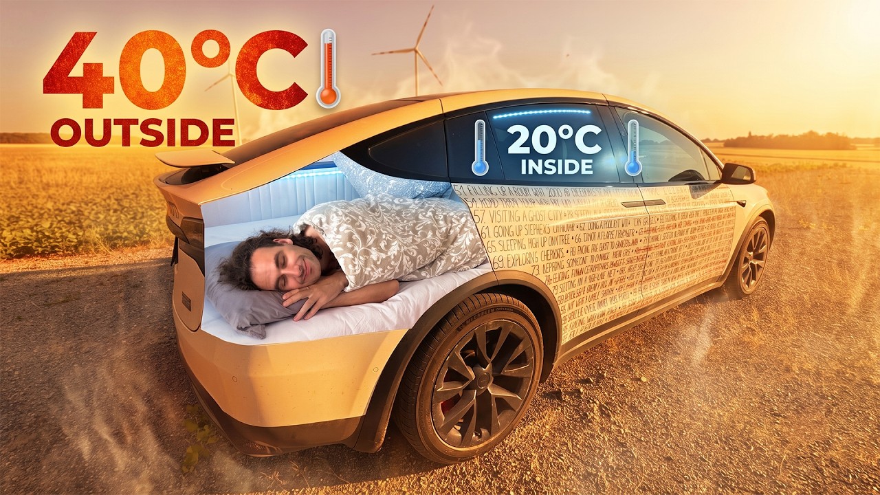 Surviving a 40&deg;C Night in My Tesla
