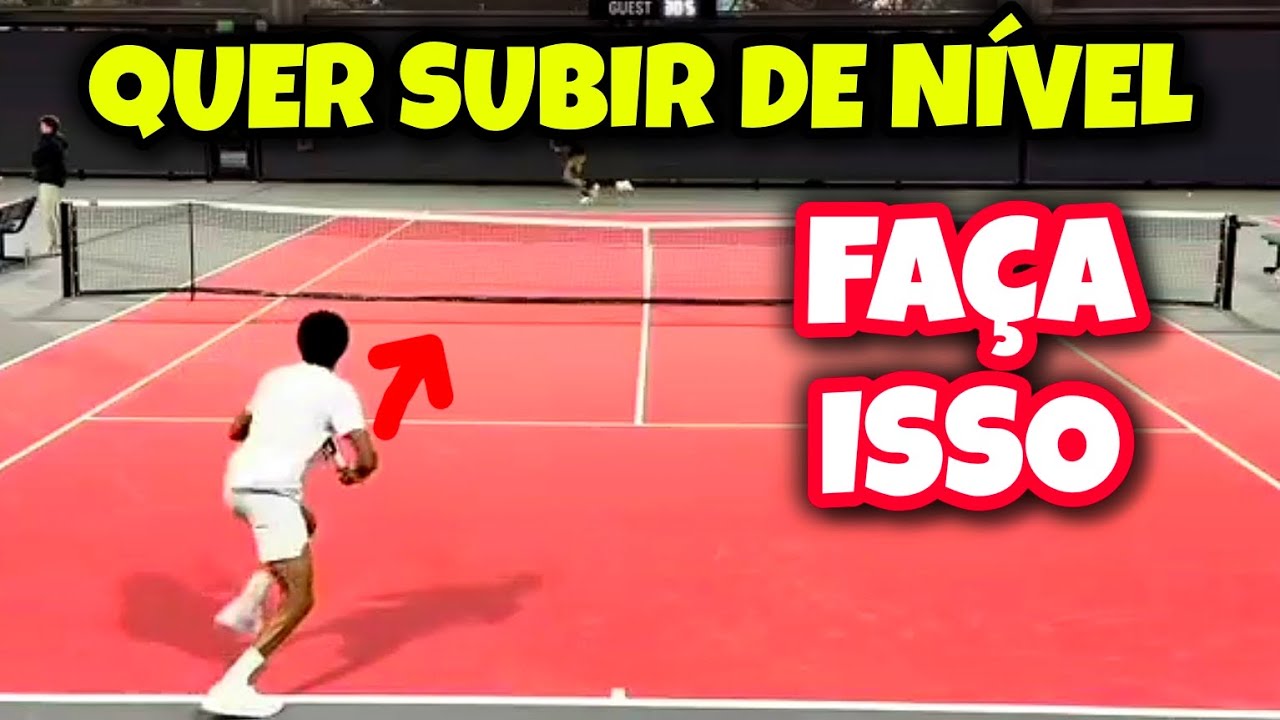 3 JOGADAS QUE O TENISTA INICIANTE NÃO FAZ (TÁTICAS AVANÇADAS NO TÊNIS)