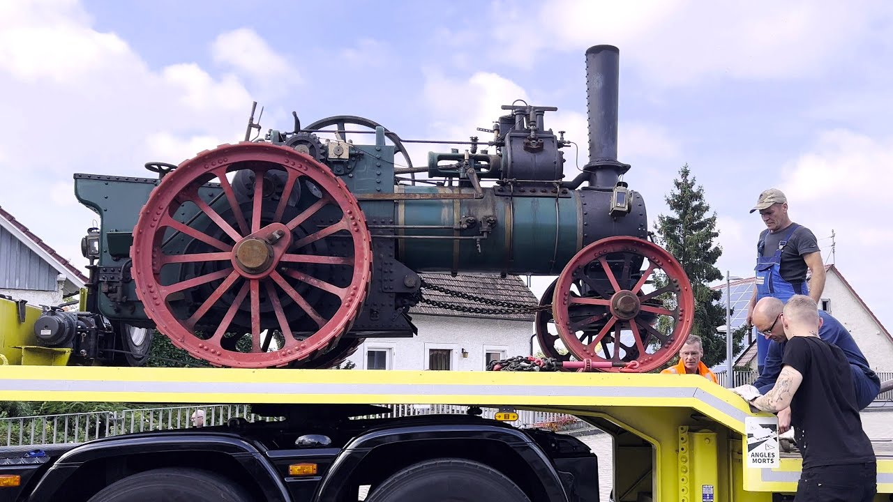 Anreise-Dampf & Glühkopf Show am Auto & Traktor Museum 88690 Uhldingen-Mühlhofen/Bodensee 10.10.2025