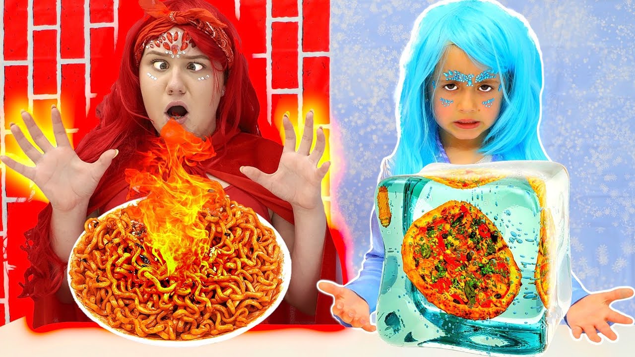 Ruby and Bonnie Play Hot vs Cold