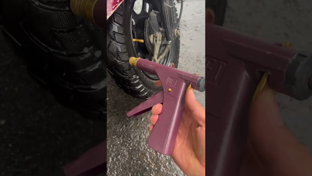 Tambal Ban Tubeless Menggunakan Alat Tambal Ban Tubeless #tambalban #ban #tubeless #bantubeless