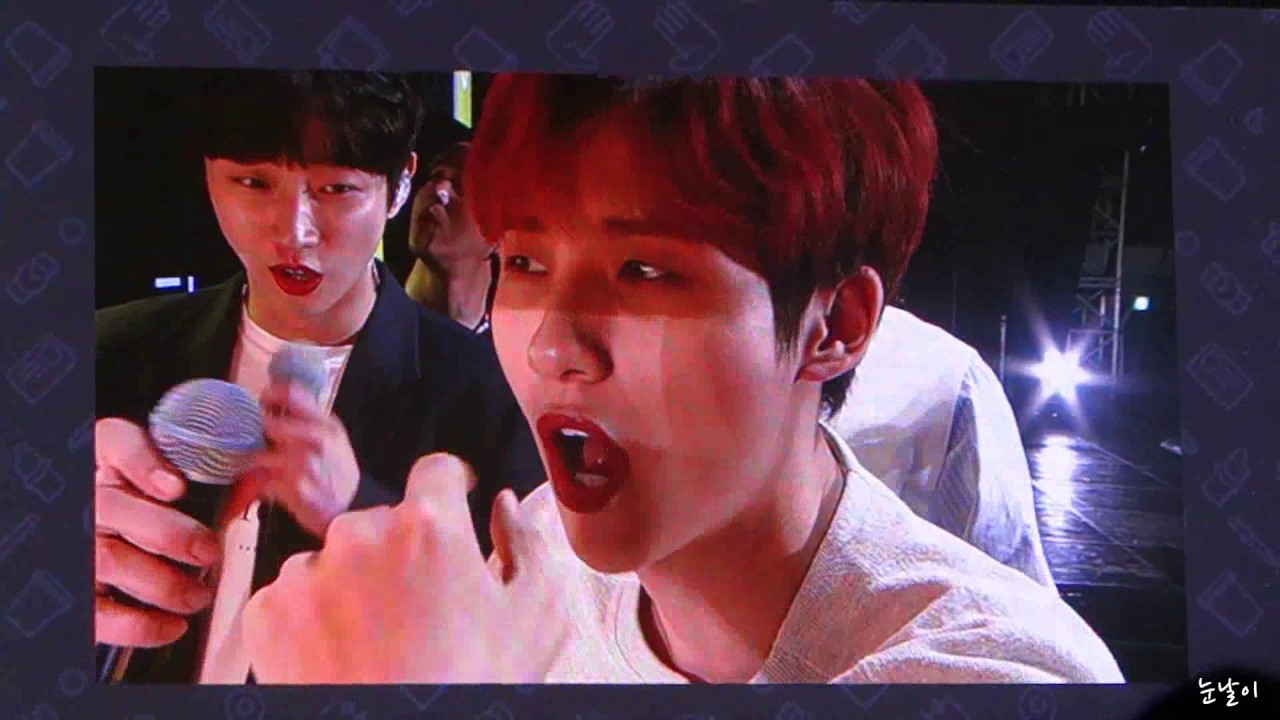 170423 B1A4 6주년기념 팬미팅 : 진영 & 공찬 & 산들 & 신우 립스틱 @고대화정체육관