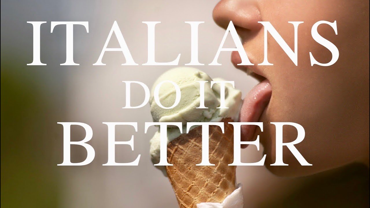 Italians Do This Better!  - .