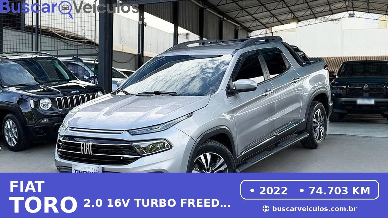 FIAT TORO 2.0 16V TURBO FREEDOM 4WD   à venda em São José do Rio Preto/SP - BuscarVeiculos.com.br
