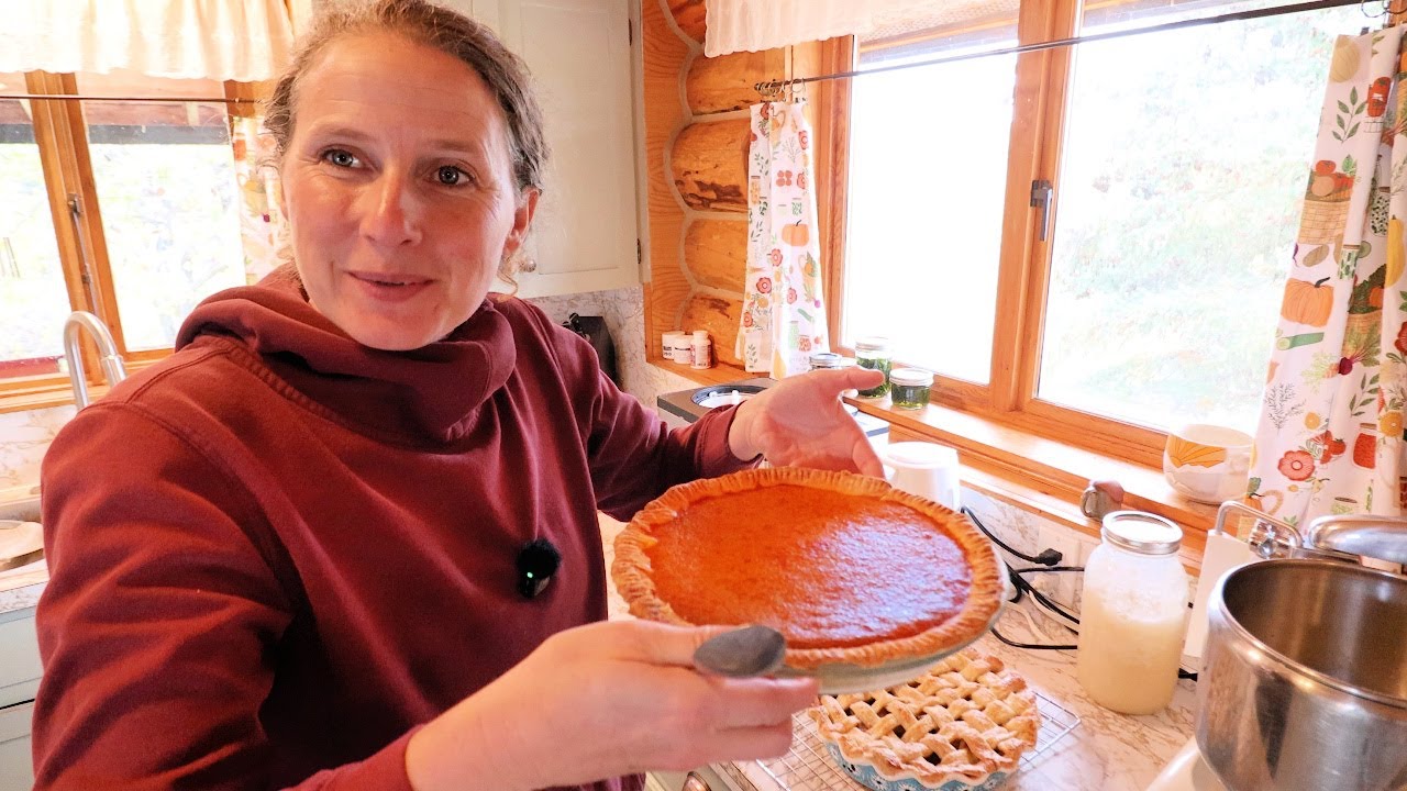 Печём уютные осенние пироги с нуля | Тыквенное, яблочное и сливочное мороженое