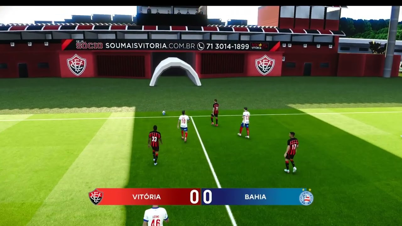 VIT X BAH - MAIOR CLÁSSICO BRASILEIRO PES21!