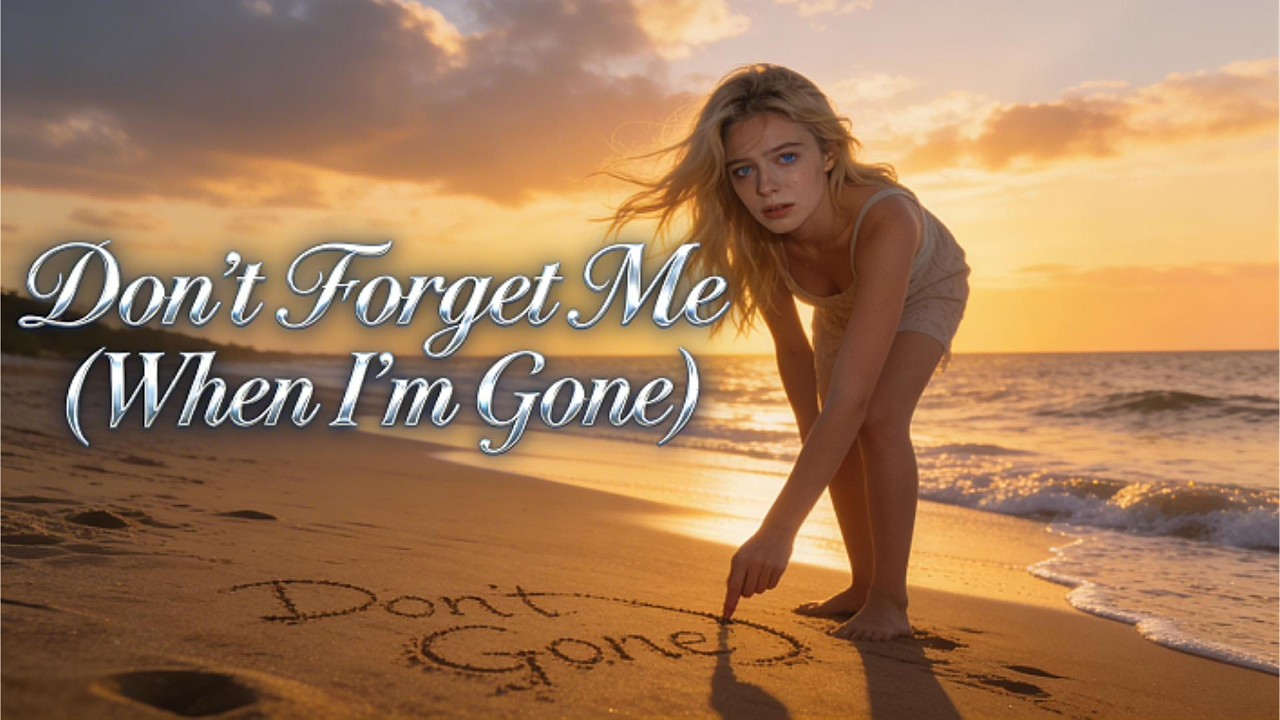 Don't Forget Me (When I'm Gone) - A Heartbreaking Song About Lost Love & Memory 🥀