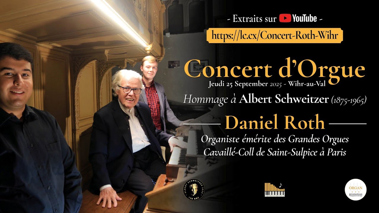 Organ Concert &ndash; Daniel Roth &ndash; | Wihr-au-Val (2025)