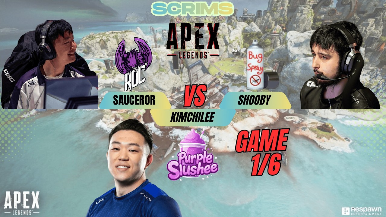 Last 3 Squads Standing – Sauceror vs KIMCHILEE vs Shooby 🤯🔥| Apex Legends