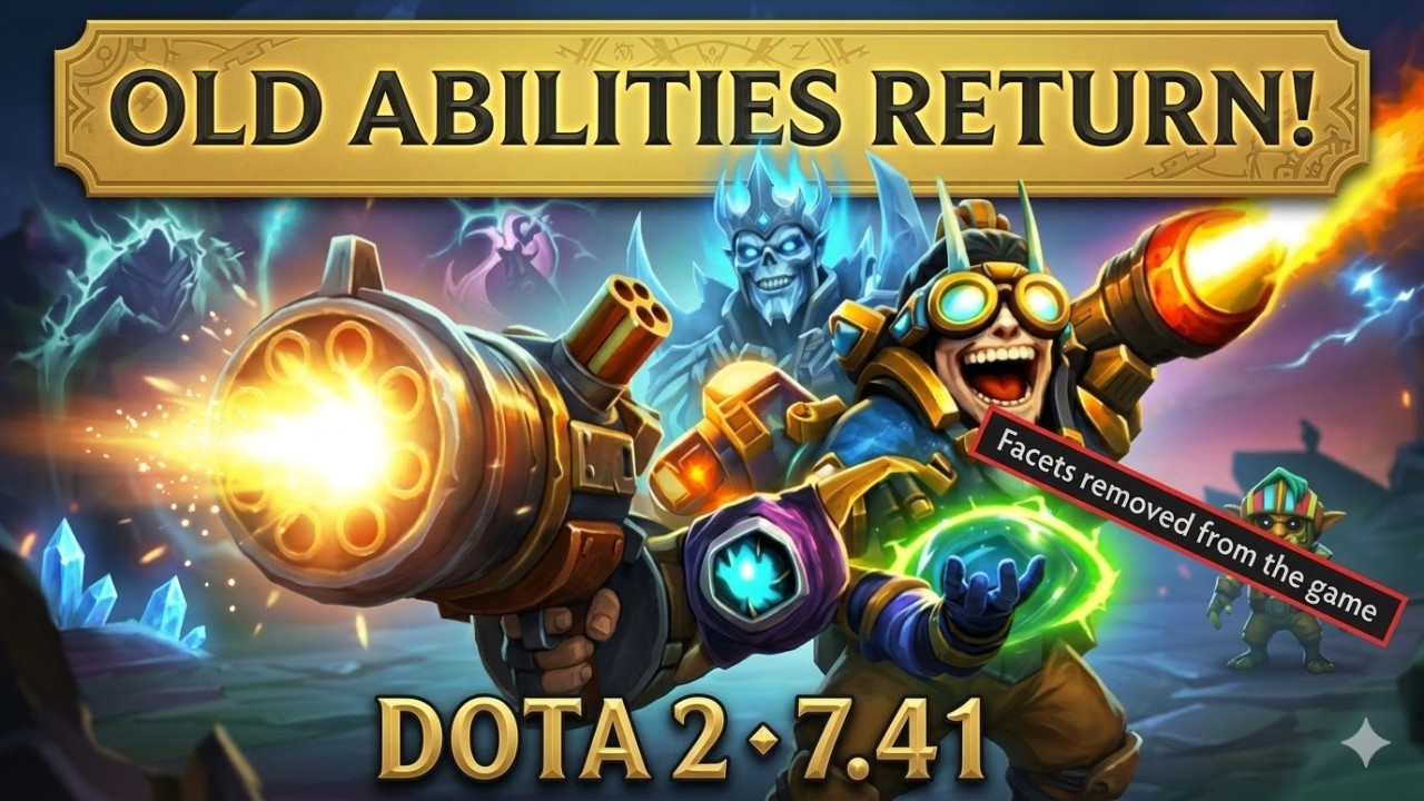 Dota 2 7.41 Removed Facets But Old Abilities Return