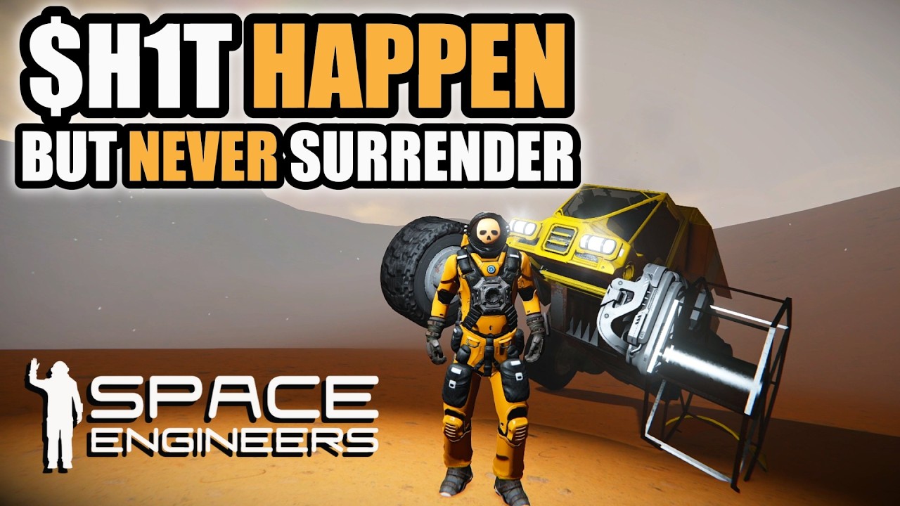 ОТ КАТАСТРОФЫ К ВЫЖИВАНИЮ: ВЫЖИВАНИЕ НА МАРСЕ E01 - Space Engineers 2026
