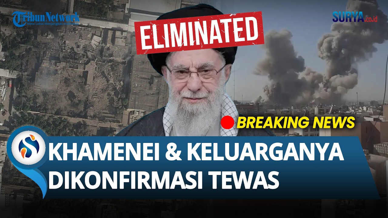 🔴BREAKING NEWS - Israel KLAIM Ali Khamenei TEWAS di Serangan Besar-besaran di Teheran Iran