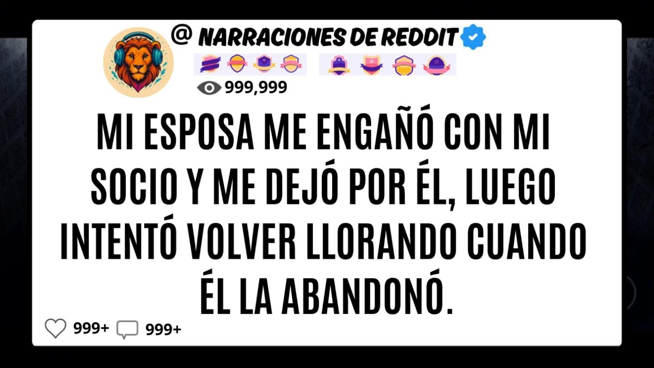 Mi ESPOSA Me Engañó Con Mi SOCIO Y Me Dejó Por Él, Luego Intentó Volver Llorando Cuando Él La Aban..