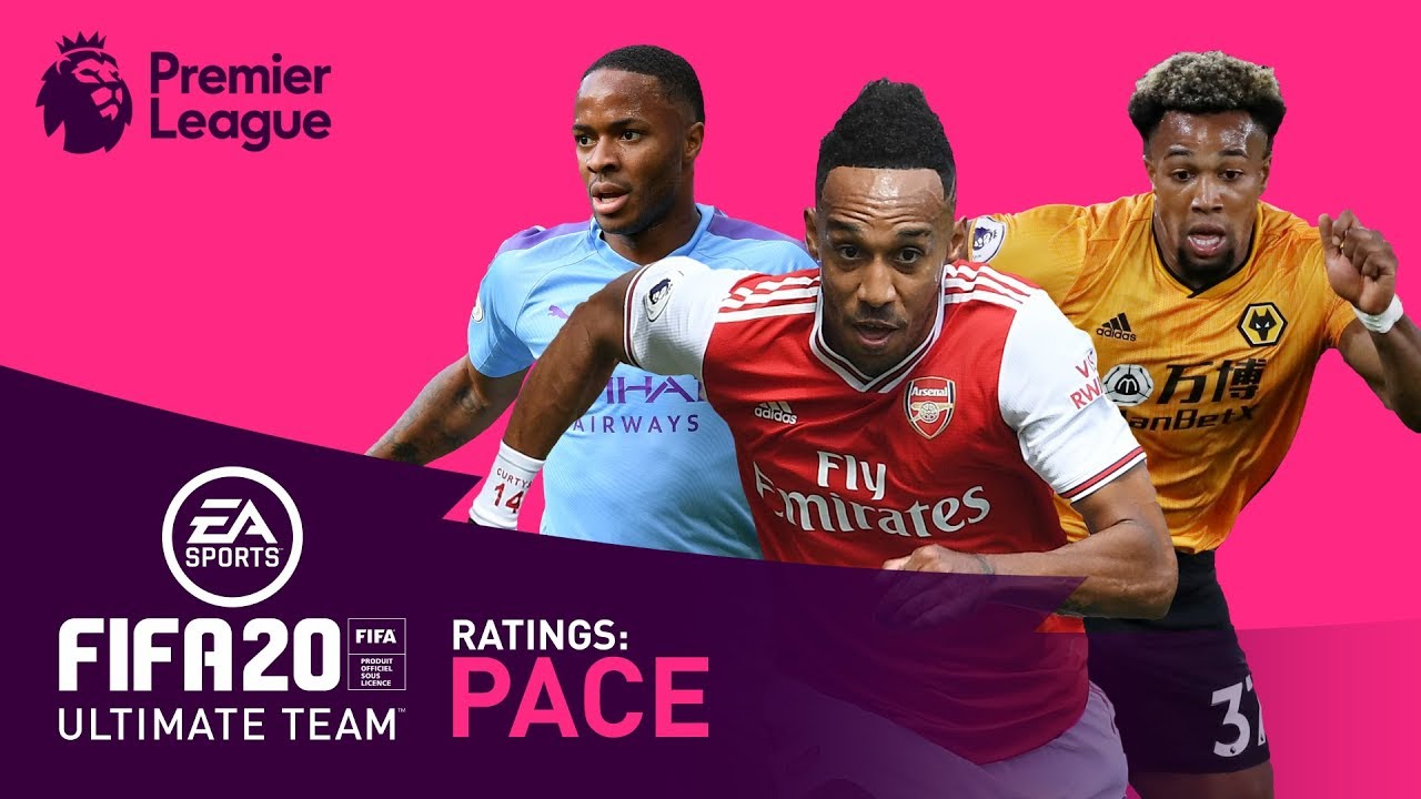 FASTEST Premier League Player? | Traore, Sterling, Aubameyang | FIFA 20 | AD