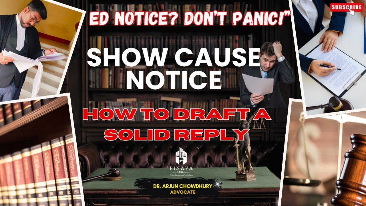EPI 20: How to Draft a Legally Strong Reply to ED Show Cause Notice | Don&rsquo;t Let ED Trap You! #pmla